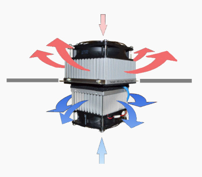 TAC60™ working airflow illustration