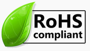Comply with ROHS (Restriction of Hazardous Substances) and 2006/122/EC - PFOS (PerFluoroOctane Sulfonates)